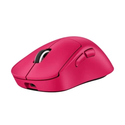 Imagen de Ratón inalámbrico Logitech Pro X Superlight 2 DEX, 44.000 ppp, Lightspeed, Interruptores Lightforce, 95h batería, Sensor Hero 2, 60 gramos, Magenta