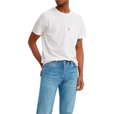 Imagen de Levi&#039;s SS Classic Pocket TEE Evergreen SLUB Camiseta básica, Hombre, Talla: XL, Desert sun