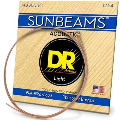 Imagen de DR String RCA 12 Sunbeam Juego Cuerdas Acústica