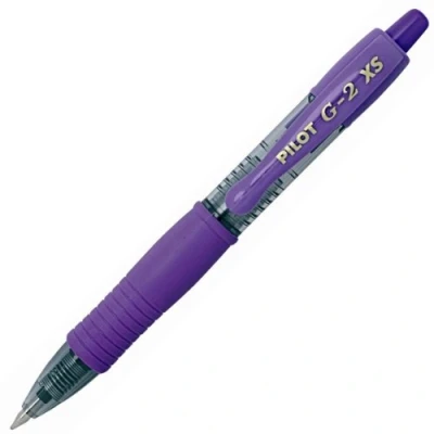 Imagen de Pilot G 2 Pixie Bolígrafo, Caja de 12 unidades, color Violeta/Morado