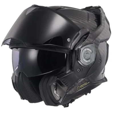 Imagen de LS2, Casco de moto modular ADVANT X CARBON Gloss Carbon, XXL