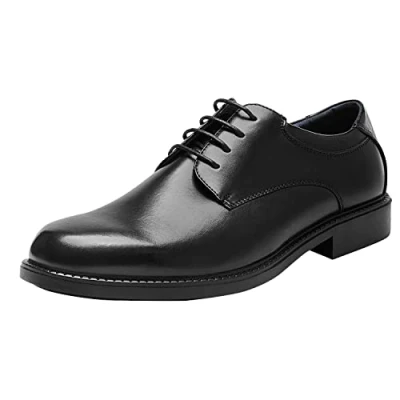 Imagen de Bruno Marc Zapatos de Cordones Zapatillas Casual Oxfords Clásico Formales Derby para Hombre Boda Fiesta Negro DOWNING 02 E Talla 42 (EUR)