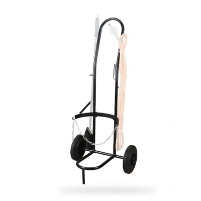 Imagen de GREENSTAR Carro para Botella de Gas Trabajos deshierbe Capacidad máx. 130 kg Construcción Robusta Ruedas 200 mm diámetro 40 x 110 99 cm