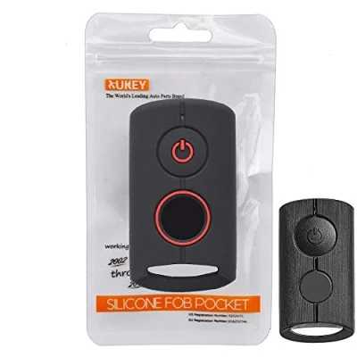 Imagen de XUKEY Funda de Silicona para Llave Coche con 2 Botones NVX NVX155 XMAX XMAX300 QBIX AEROX JAUNS 2018 2019