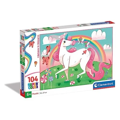 Imagen de Clementoni 27109 Puzzle 104 Piezas Unicornios