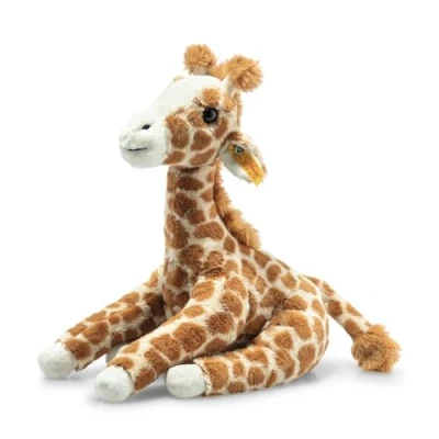 Imagen de Steiff Gina Giraffe 067631 Peluche de Jirafa (25 cm), Color marrón Claro