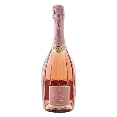 Imagen de ELÈM Alta Langa DOCG Rosè Metodo Classico Pas dosè Vino Espumoso Italiano 1 Botella X 750ml