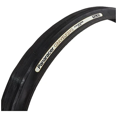 Imagen de Panaracer Gravelking Slick TLC Folding Tyre Neumático, Unisex, Negro/Negro, 27.5 x 1.90