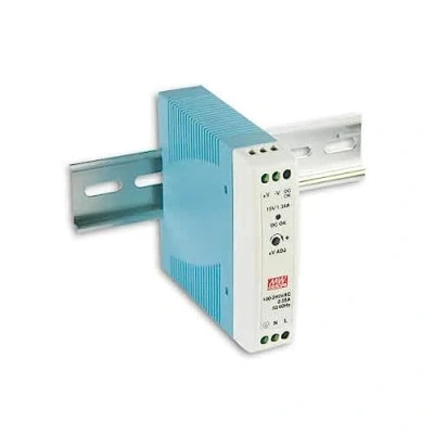 Imagen de Meanwell MDR 20 24 Fuente de alimentación DIN RAIL, 24W, 24V, 1A
