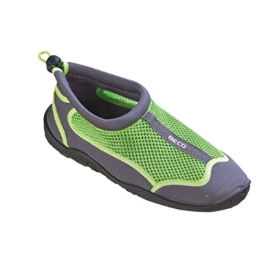 Imagen de Beco Aquaschuhe Surfschuhe Stand Up Paddling Wattschuhe Neue Kollektion Zapatos, Unisex, Multicolor (Gris/Verde), 36