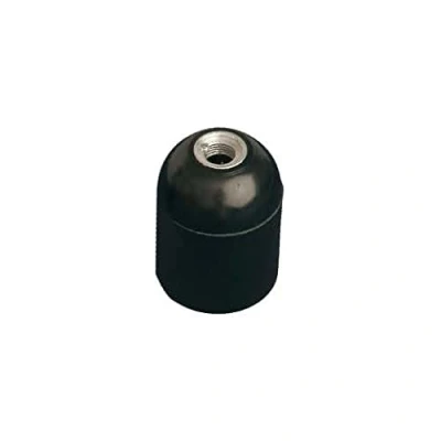 Imagen de Evila Portalámparas e27 baquelita liso 4a 250v negro