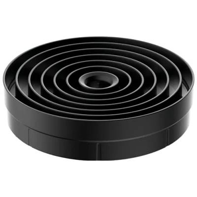 Imagen de BORA PUED Tobera de entrada negra original para PURE, Extractor, Accesorio placa cocción