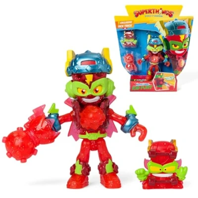 Imagen de SuperThings Kazoom Power Mission Kids. Figura articulada de Kid Fury la Serie TV “SuperThings Power. Contiene 1 Kid, Exclusivo, Accesorio