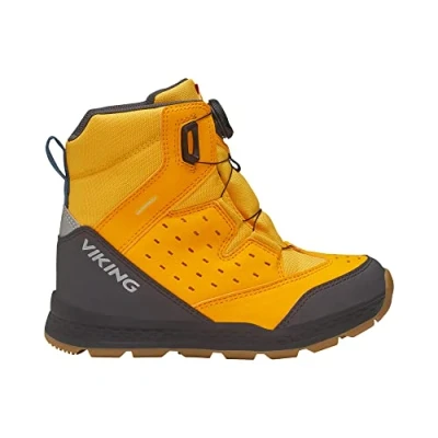 Imagen de Viking Es​p​o​ Hi​g​h​ 2 WP BOA Wa​r​m​, Botas de Nieve, Unisex niños, Apricot/Ocean, 38 EU