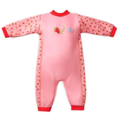 Imagen de Splash About Warm In One Piece Swimsuit, Strawberry Field, 12 24 Meses Unisex Baby
