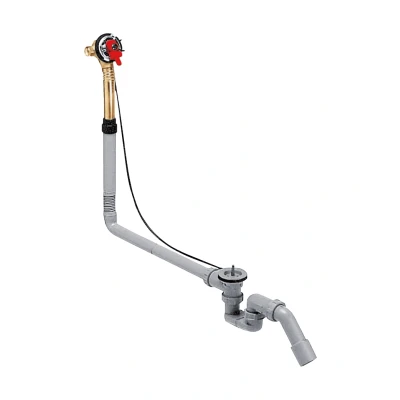 Imagen de Hansgrohe 58126180 Exafill sistema de llenado y vaciado para bañeras especiales