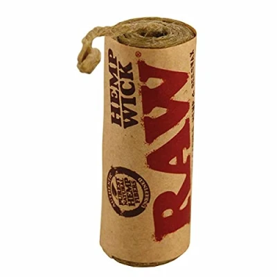 Imagen de RAW Hemp Wick Mecha de cáñamo y cera abejas (6 m, 3 unidades)