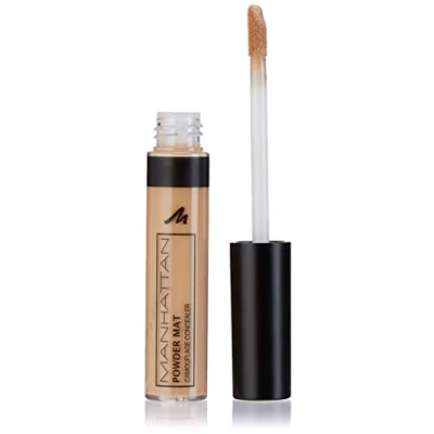 Imagen de Manhattan Powder Mat Camuflaje corrector 300 Mediano, crema matificante, con aplicador contra ojeras e imperfecciones, 1 x 7 ml