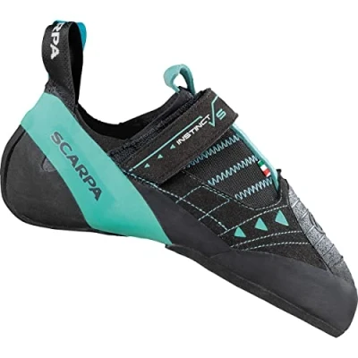 Imagen de Scarpa Instinct VS WMN, Zapatillas de Escalada Mujer, Black Aqua FJW, 36.5 EU