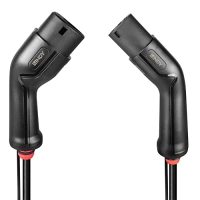 Imagen de Lindy 30113 Cable de Carga EV, Tipo 2, 7 m, 22 kW