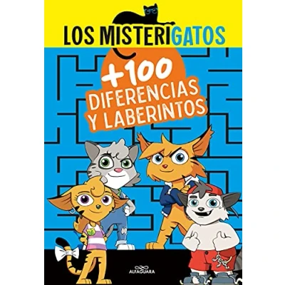 Imagen de Los Misterigatos Más de 100 laberintos y diferencias: .: . (No ficción ilustrados)
