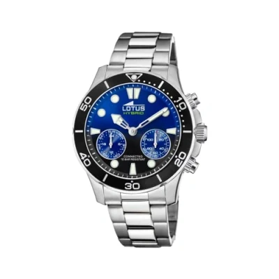 Imagen de Lotus Reloj Modelo 18800/3 de la colección Connected, Caja 44,5 mm Azul con Correa Acero para Caballero