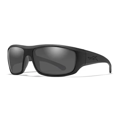 Imagen de Wiley X Wx Omega Gafas De Sol, Unisex, Matte Black/Ops Smoke Grey, M/L
