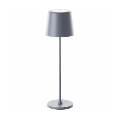 Imagen de Brilliant Kaami lámpara de mesa LED recargable, atenuable, gris mate