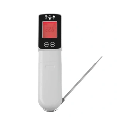 Imagen de HENDI Termómetro infrarrojo con sonda Gris claro 60/350˚C 39x53x(H)158 mm