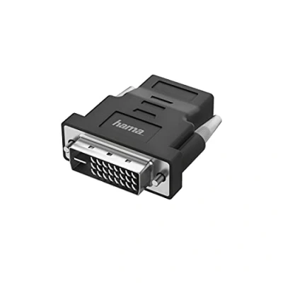 Imagen de Adaptador Hama 00200338, UHD 4K, De DVI a HDMI, Negro