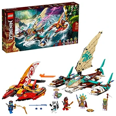 Imagen de Lego 71748 Ninjago Batalla Naval en Catamarán