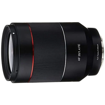 Imagen de Samyang Objetivo AF 35mm F1.4 Sony, Full Frame,Color Negro