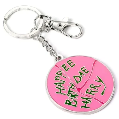 Imagen de Harry Potter Llavero Happee Birthdae Cake, Rosa con detalles verdes, Talla única