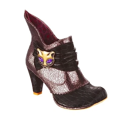 Imagen de Irregular Choice Miaow, Botas Cortas al Tobillo Mujer, Black, 36 EU