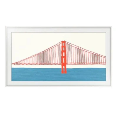 Imagen de Marco TV Samsung VG SCFA43WTBXC, Para The Frame 43&quot; 2021/22/23, Blanco