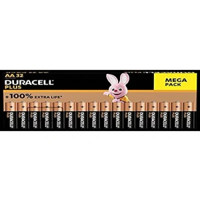 Imagen de Duracell Plus BP32 Pila alcalina (AA, 1,5 V, 32 Unidades)
