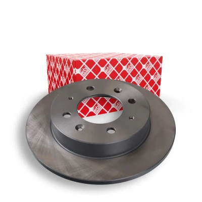 Imagen de FEBI BILSTEIN 170700 Disco de freno Eje trasero 258 10 4 114,3 macizo revestido KIA: Cerato Berlina, Hatchback
