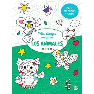 Imagen de MIS DIBUJOS MAGICOS LOS ANIMALES (MIS MÁGICOS CÓDIGOS CON COLORES Y FORMAS)