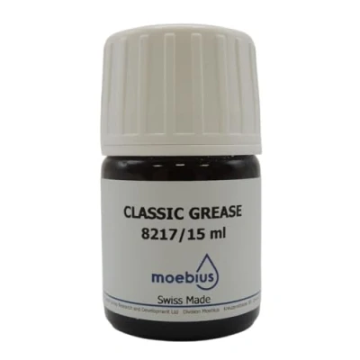 Imagen de KD89 Moebius 8217 Grasa de relojería Molle que posee un muy buen poder lubricante. Recomendado para lubricación barriles Relojes., marrón