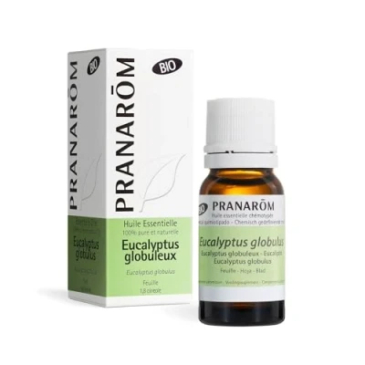 Imagen de PRANAROM Eucalipto Bio Aceite Esencial 100% Quimiotipado Eucalyptus Globulus Defensas Naturales Purificador Difusión Atmosférica AEQT 10ml