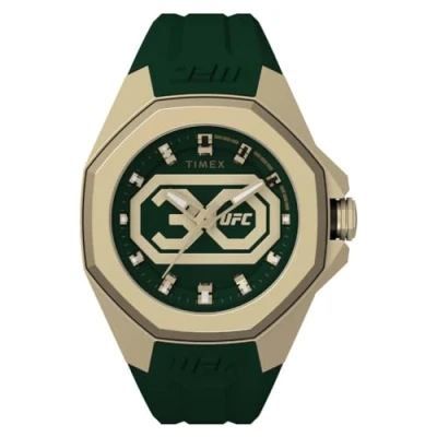 Imagen de Timex Reloj Analógico para Hombre de Cuarzo con Correa en Silicona TW2V90100