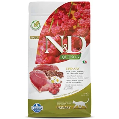 Imagen de FARMINA ND Cat Quinoa Urinary Pato 1,5KG