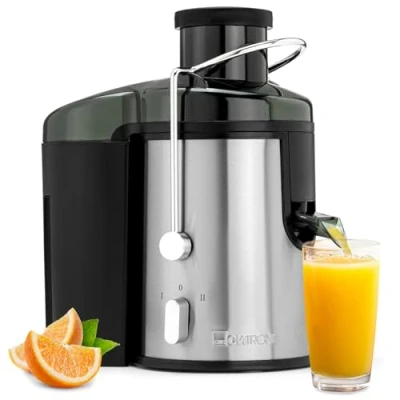 Imagen de Clatronic Ae 3666 Licuadora para Verduras y Frutas, 400 W, 1.5 litros, Acero Inoxidable, 2 Velocidades, Gris