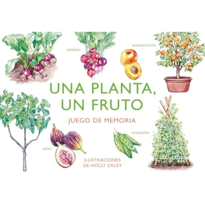Imagen de Una planta un fruto. Juego de memoria (JUEGOS)