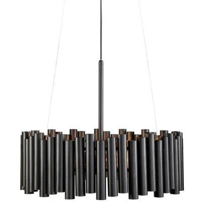 Imagen de Lámpara de techo Level Ceiling Lamp by Markslöjd Shade of Black Pipes única