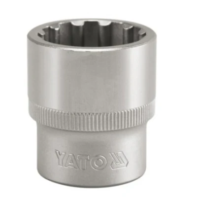 Imagen de YATO YT 1475 Piezas insertables de llave cubo DIN 3121 23 Acero cromo vanadio