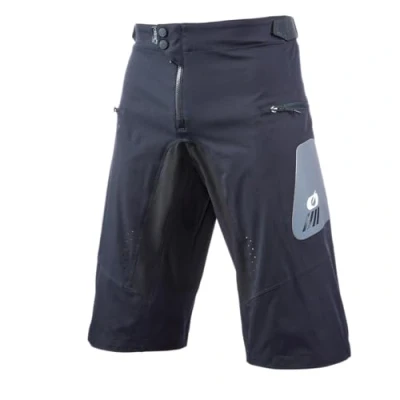 Imagen de O&#039;Neal Pantalones Cortos DH Downhill FR Freeride Malla Duradera, Inserciones elásticas Element Hybrid V.22 Adulto Negro Gris Talla 28/44