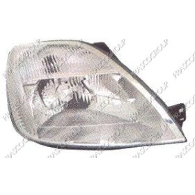 Imagen de PRASCO FD3404803 Faros derecha H4 blanco con luz intermitente para circulación por la electromotor servomotor reg. alcance luces