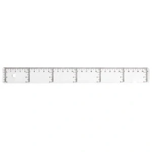 Imagen de Regla liderpapel plastico cristal 30 cm