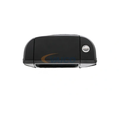 Imagen de VAICO V10 2153 Manecilla de Puerta Delante, izquierda con cilindro cierre, llave negro Original calidad VOLKSWAGEN: Transporter 4